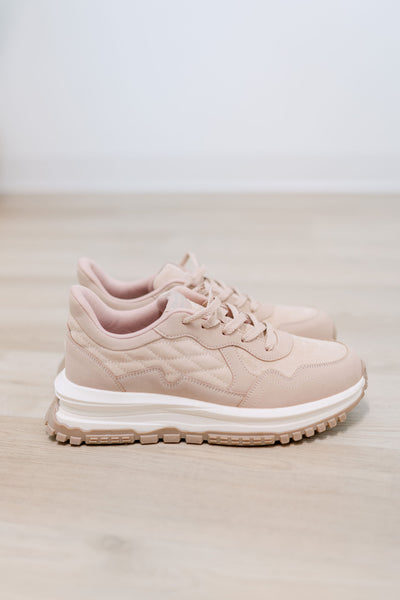 Pink sales suede sneakers