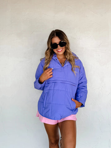 Peyton Puffer Jacket - Blue
