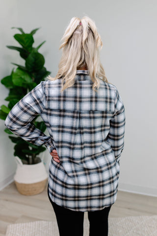 Autumn Harvest Plaid Top