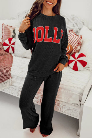 Jolly Crewneck PJ Set