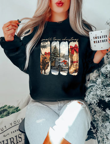 Small Town Christmas Classic Crewneck