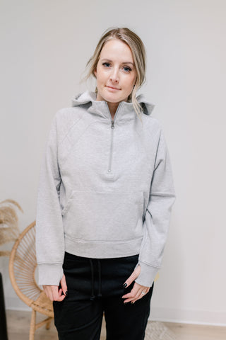 RD Style - Staple HalfZip - Heather Grey