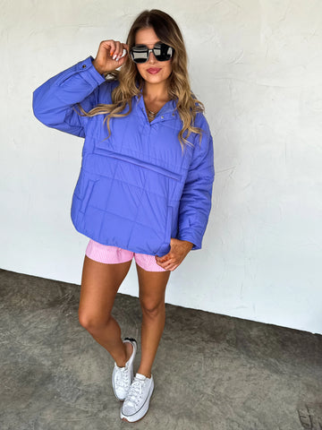 Peyton Puffer Jacket - Blue