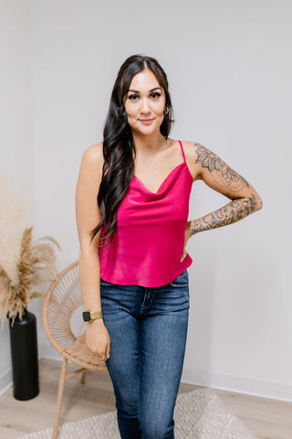 { DEX } Satin Cami