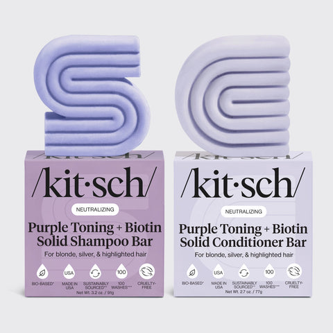 KITSCH | Purple Toning Shampoo & Conditioner Bar