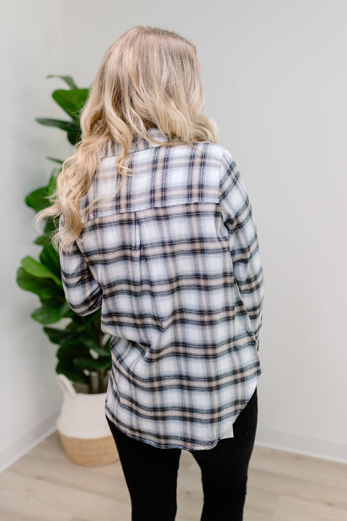 Autumn Harvest Plaid Top