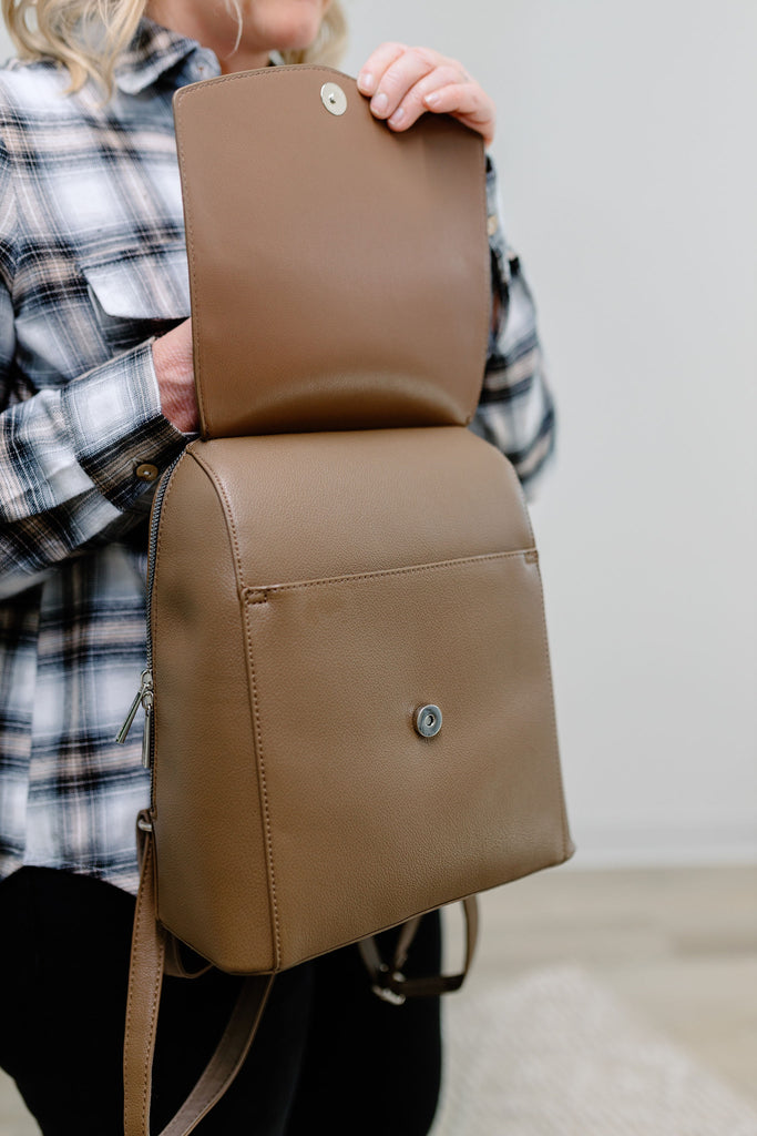 Misha Backpack - Taupe