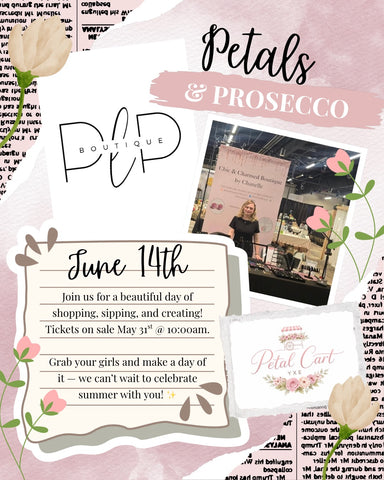Petals & Prosecco 10am-12pm