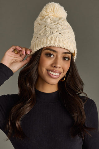 Knit Toque - Cream