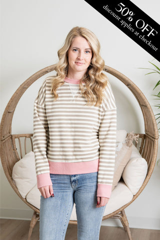 Similar Stripes Top