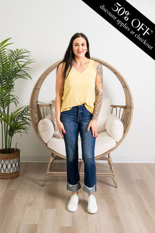 Karlene Tank Top - Banana