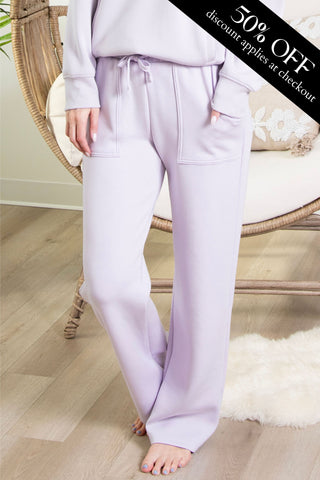 Butter Luxe Pants - Lavender