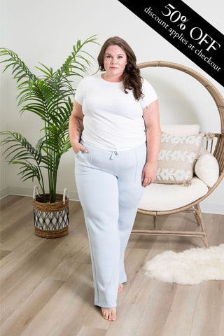 Butter Luxe Pants - Paradise Blue