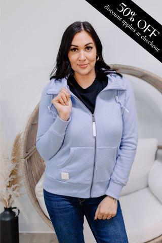 Ragwear ~ Neska Zip - Blue