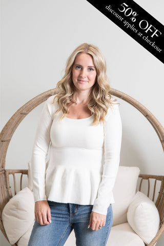 Graceful Top - White