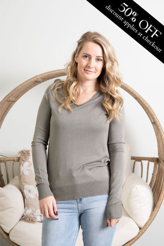 Stacey Sweater - Sage