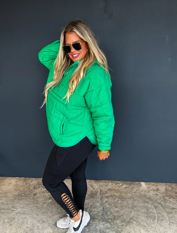 Peyton Puffer Jacket - Blue