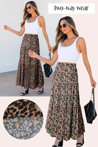 Reversible Maxi Skirt