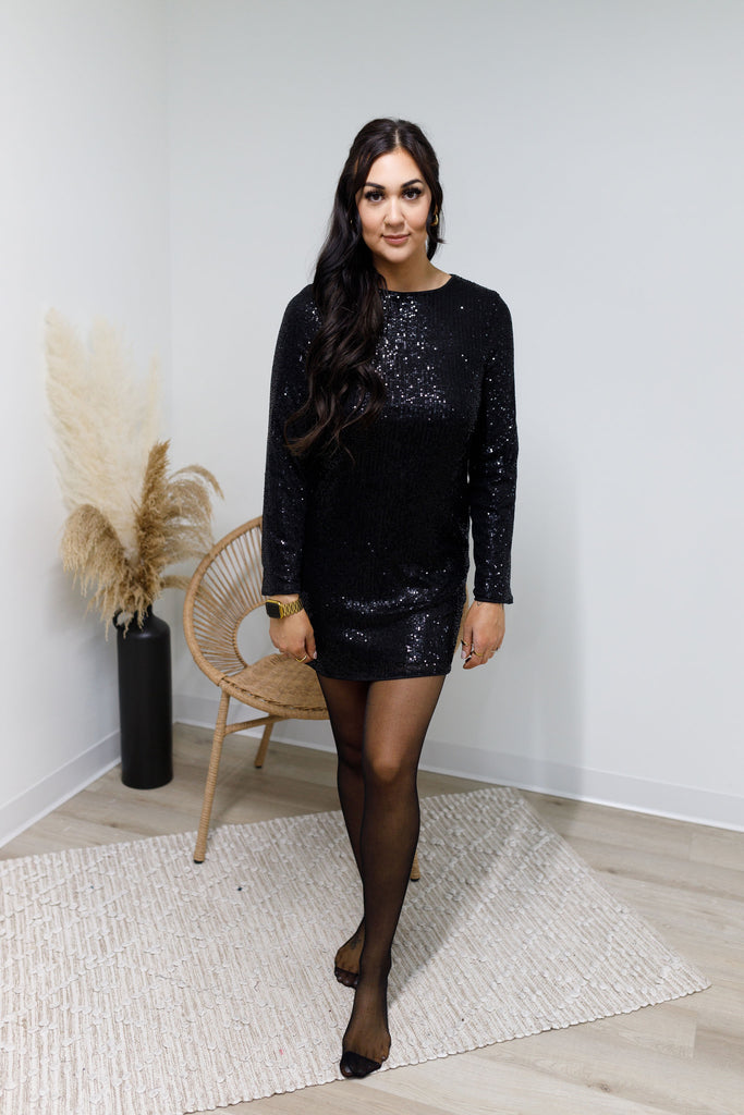 { DEX } Sequin Mini Dress