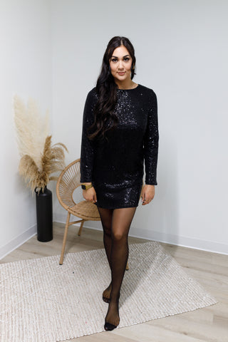 { DEX } Sequin Mini Dress