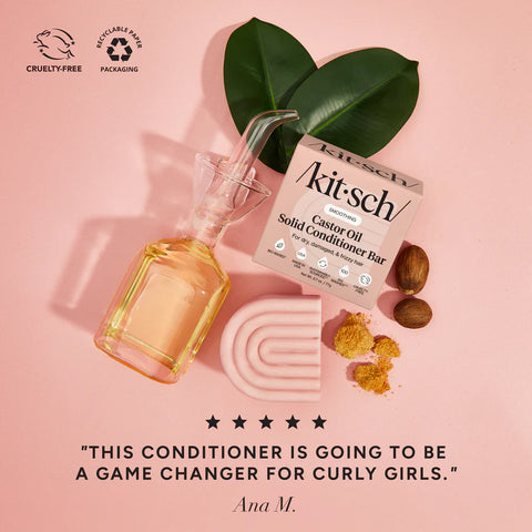 KITSCH | Nourishing Castor Oil Shampoo & Conditioner Bar