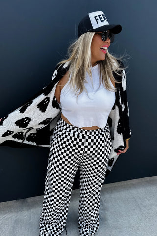 Cloud Cardigan - Reversible Ghost