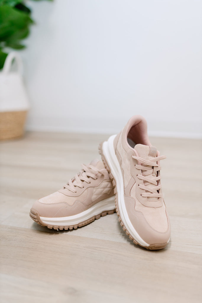 Luna Sneakers by Blowfish - Pink/Taupe