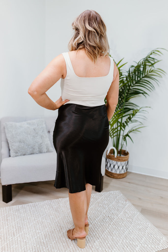 Satin Skirt