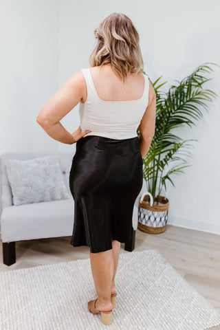 Satin Skirt