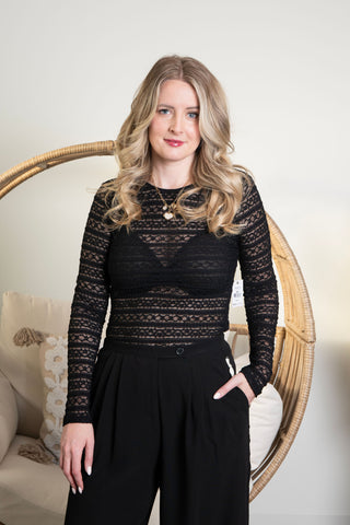 { DEX } Forever Lace Top *NEW*