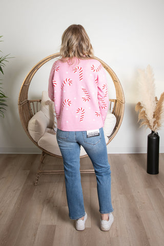Peppermint Twist Sweater
