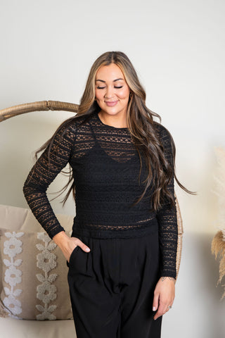 { DEX } Forever Lace Top *NEW*