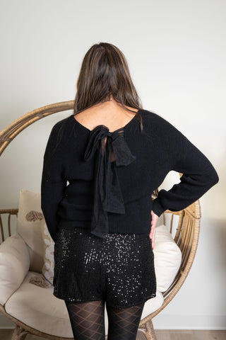 Sweetly Does It Sweater - Black *NEW*