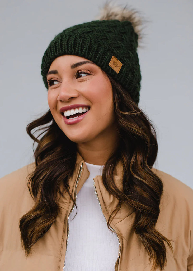 Woven Toque - Olive