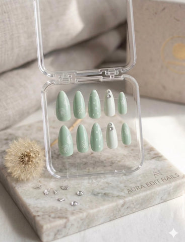 Aura Edit Nails- Whimsical & Serene