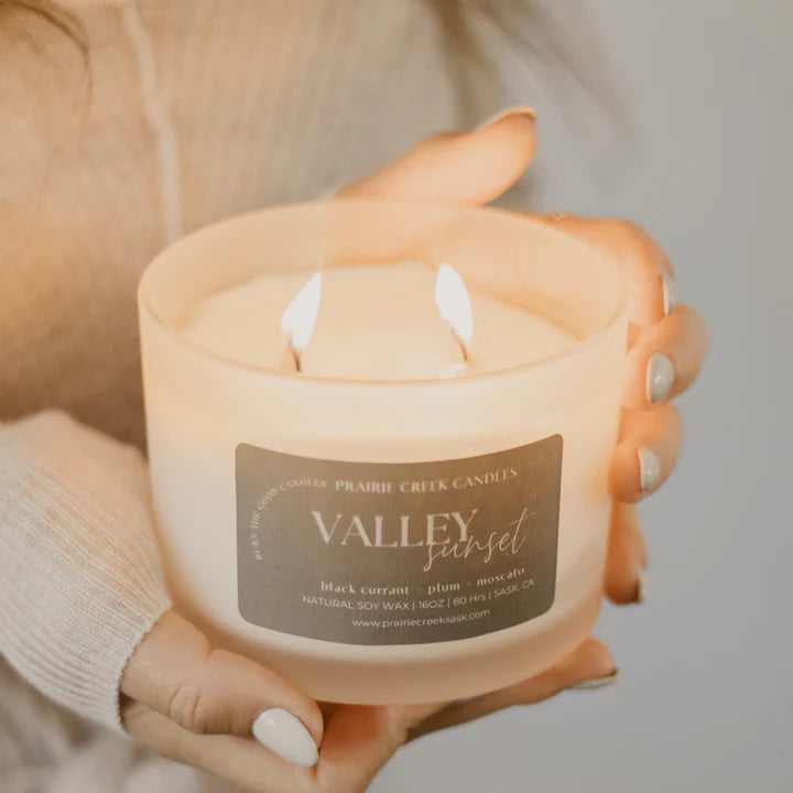 Valley Sunset Candle