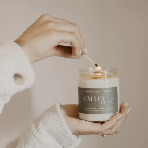 Valley Sunset Candle