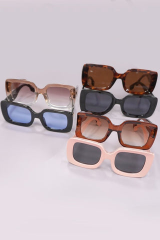 Stevie Sunnies - Clear/Brown