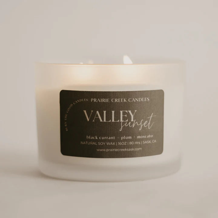 Valley Sunset Candle