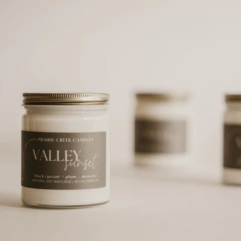 Valley Sunset Candle