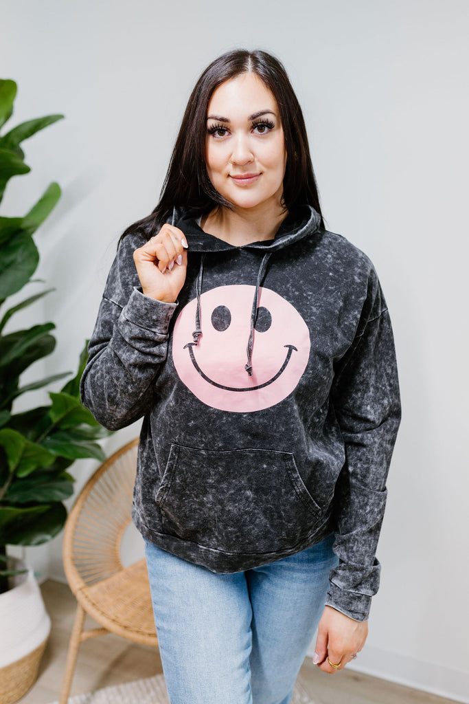 Happy Days Hoodie Black Pretty Little Pieces