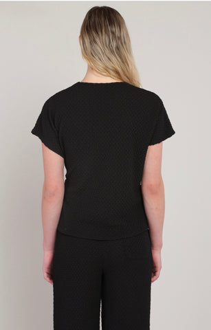 Room 34 Textured Knot Top