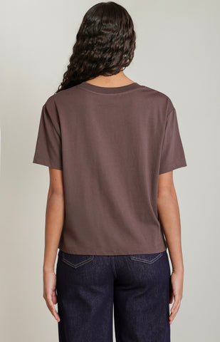 DEX Boxy Tee - Chocolate