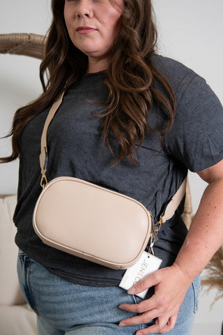 Skye Crossbody Bag - Beige