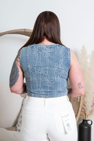 Kassidy Denim Top