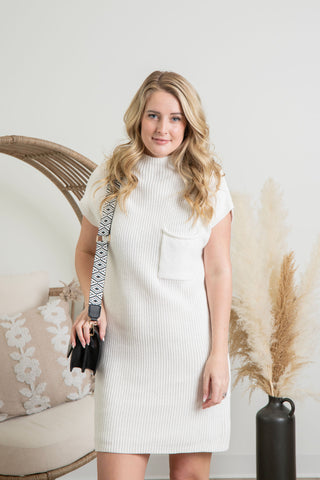 Sweet Spring Sweater Dress