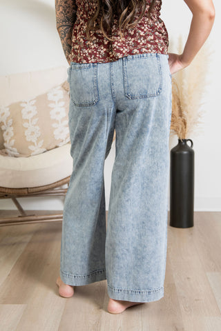 { DEX } Cailee Wide Leg Denim