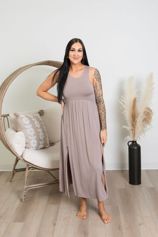 Essentials Dress - Mocha