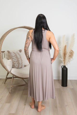 Essentials Dress - Mocha