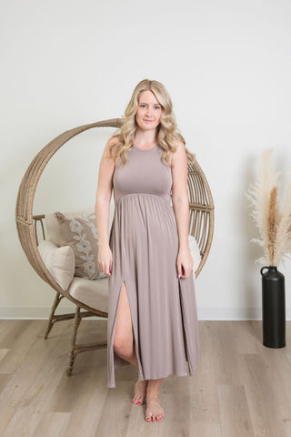 Essentials Dress - Mocha